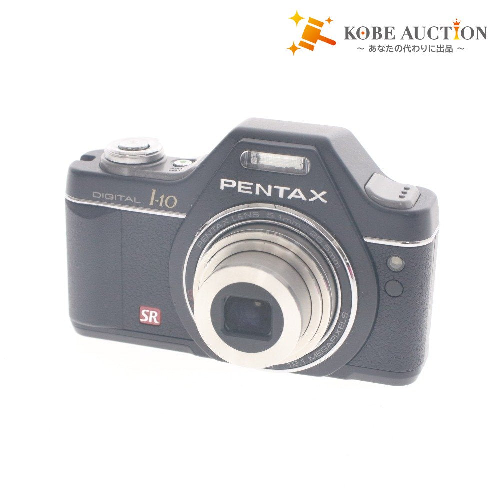 ■ PENTAX ペンタックス コンパクト デジタルカメラ Optio I-10 レンズ 5.1mm-25.5mm 光学機器 デジカメ 通電確認済み 付属品付き