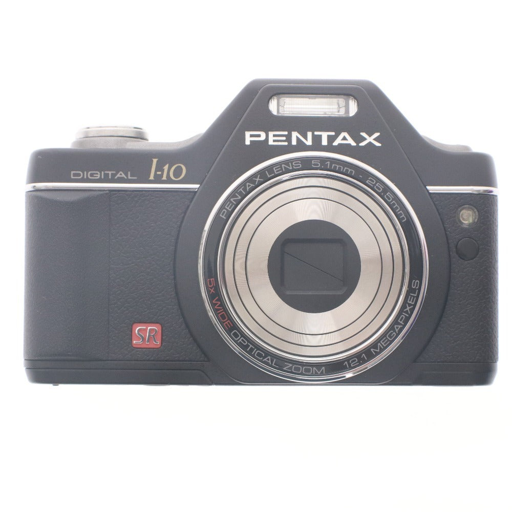 ■ PENTAX ペンタックス コンパクト デジタルカメラ Optio I-10 レンズ 5.1mm-25.5mm 光学機器 デジカメ 通電確認済み 付属品付き