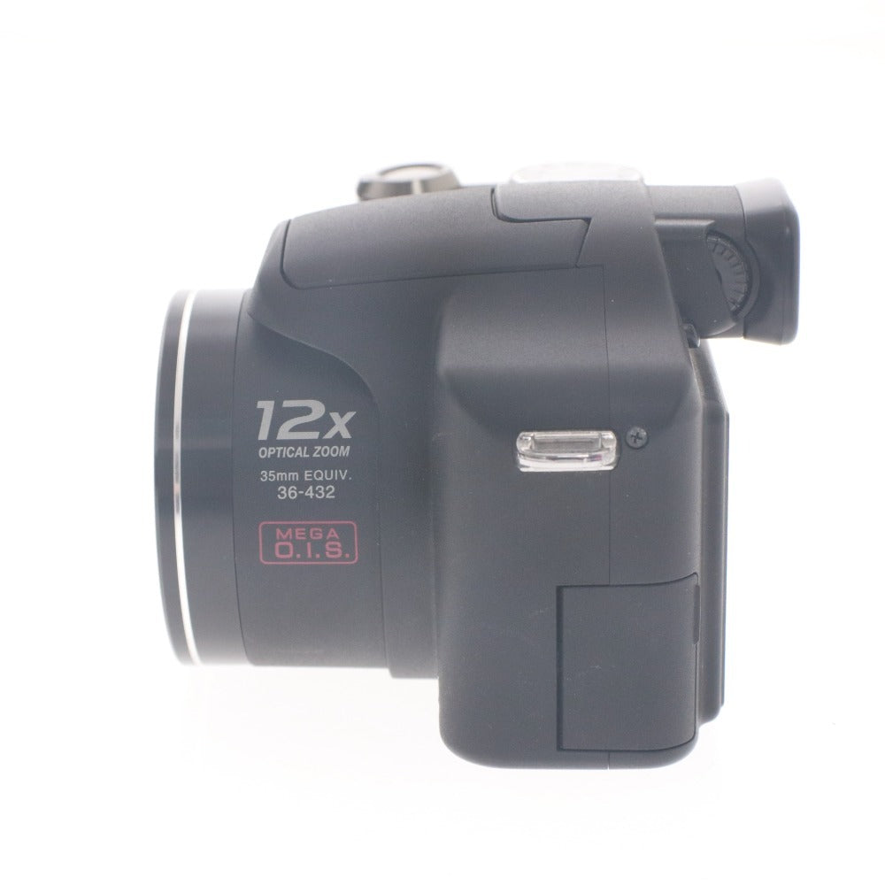 ■ Panasonic パナソニック デジタル カメラ LUMIX DMC-FZ8-K デジカメ レンズ 1:2.8-3.3/6-72 通電確認済み 箱 付属品付き
