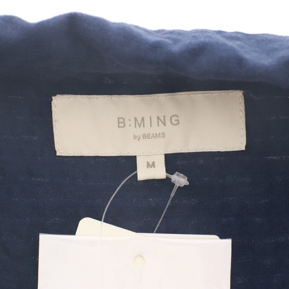 ■ B:MING by BEAMS ビーミングbyビームス ワンピース トップス ボトムス 無地 ボタン レディース M ネイビー タグ付き 未使用
