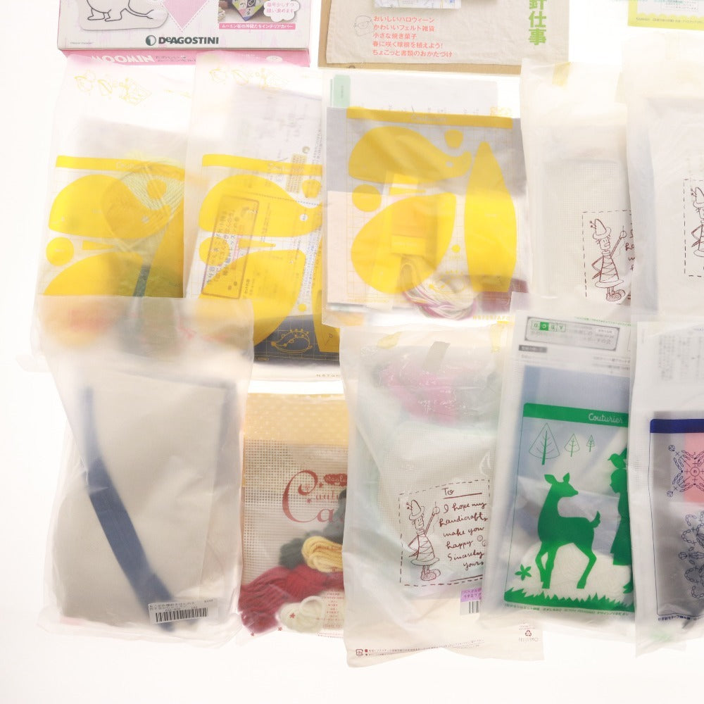 ■ 裁縫 手芸 刺繍 フェルト 糸 等 20点セット まとめ売りハンドメイド ハンドクラフト 手工芸 未使用