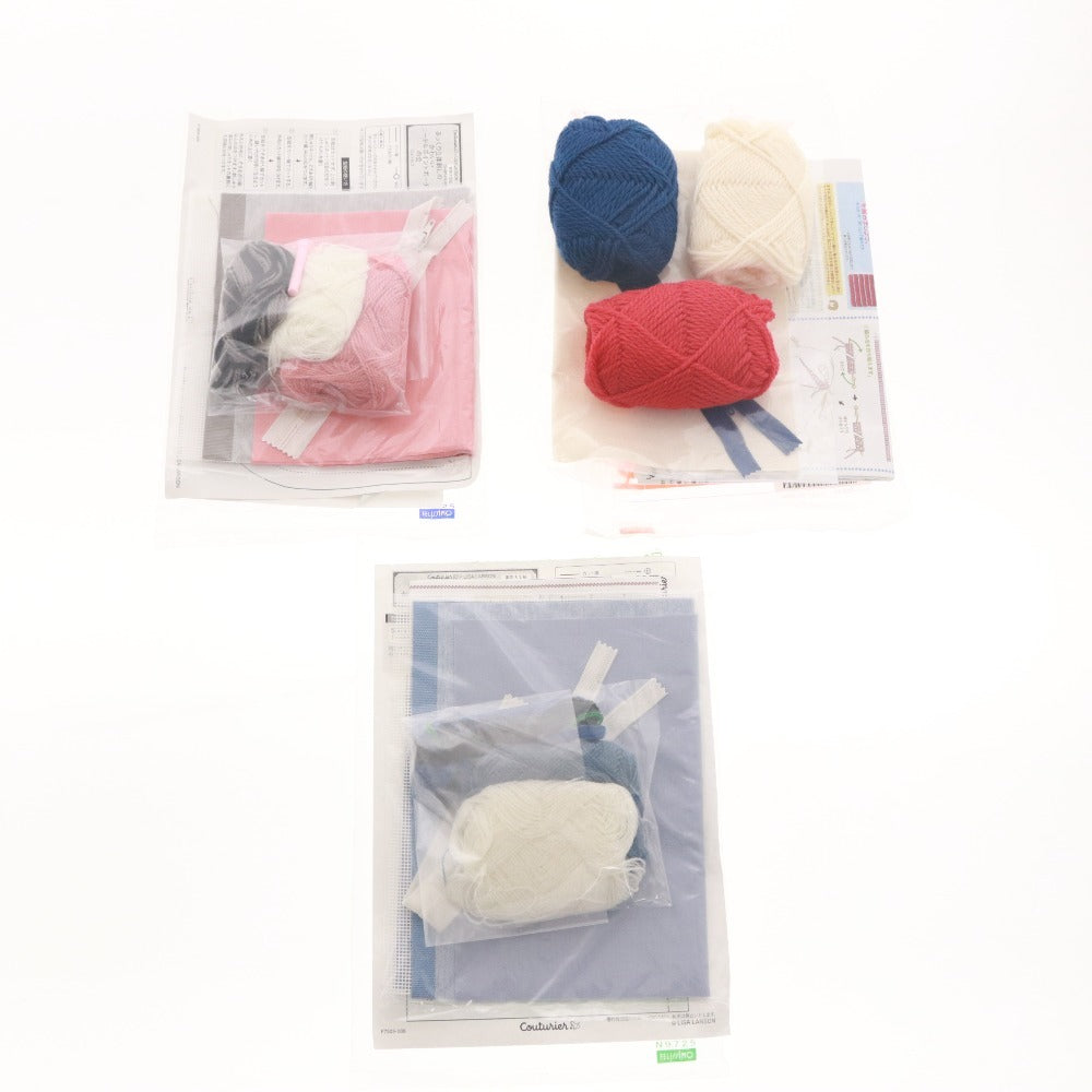 ■ 裁縫 手芸 刺繍 フェルト 糸 等 20点セット まとめ売りハンドメイド ハンドクラフト 手工芸 未使用