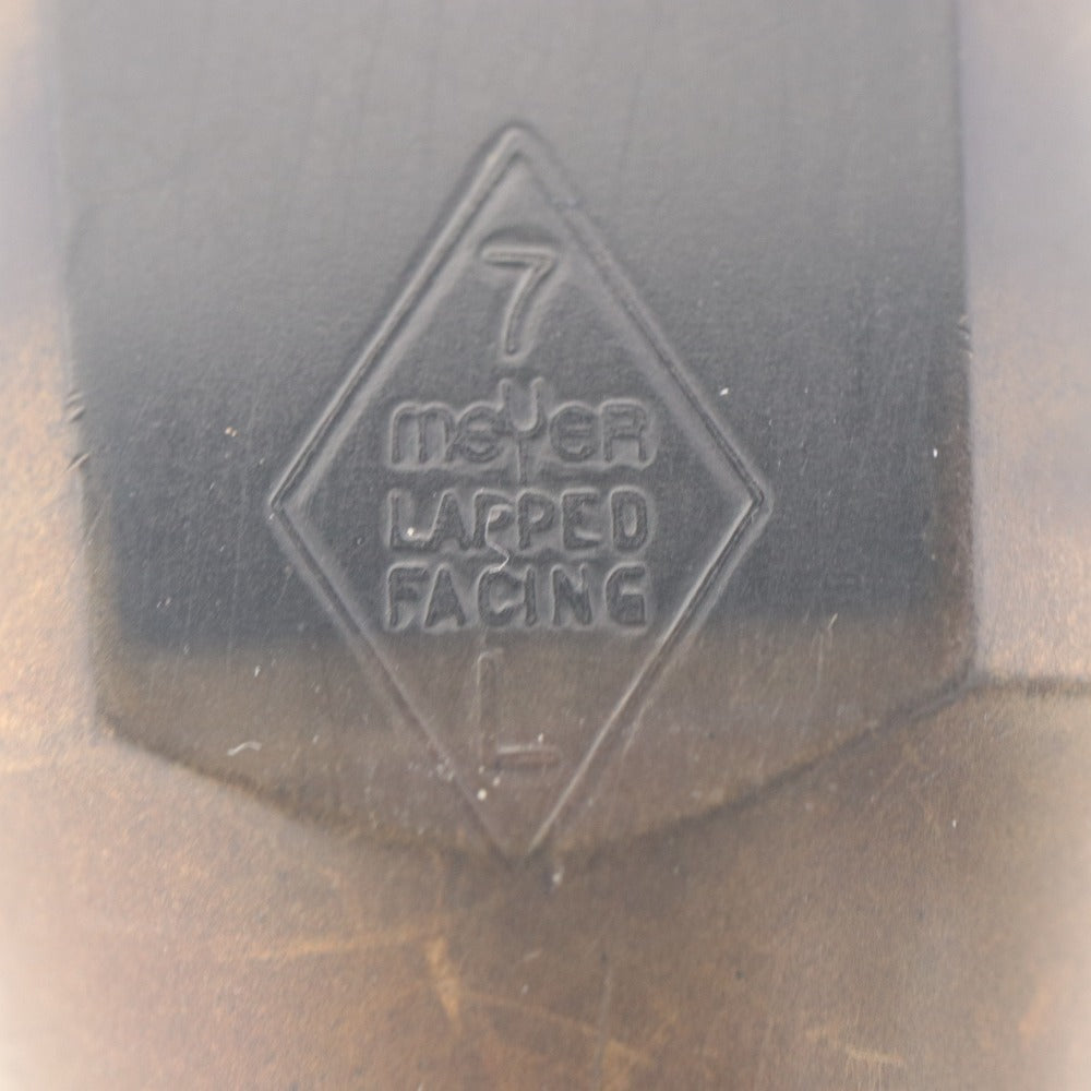 ● MEYER メイヤー マウスピース LAPPED FACING 7L SMALL CHAMBER New York USA ビンテージ アルトサックス用 リガチャー/キャップ付き