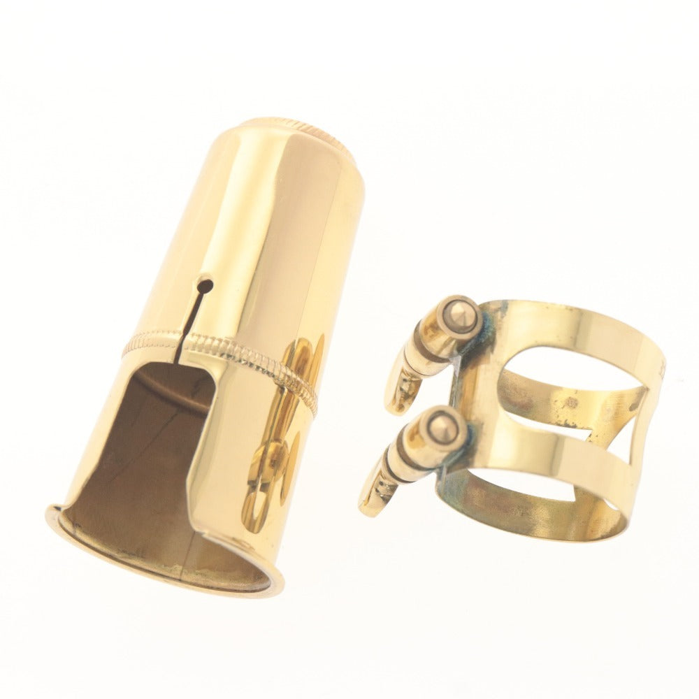 ● Selmer セルマー マウスピース Super Session E スーパーセッション ソプラノサックス用 ビンテージ リガチャー/キャップ付き