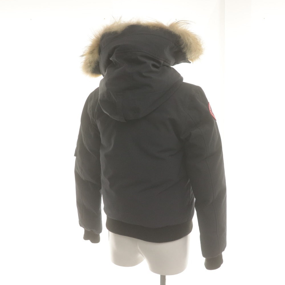■ カナダグース ダウンジャケット 長袖 アウター LABRADOR BOMBER 7967JL ショート丈 フード取り外し式 レディース S ダークネイビー