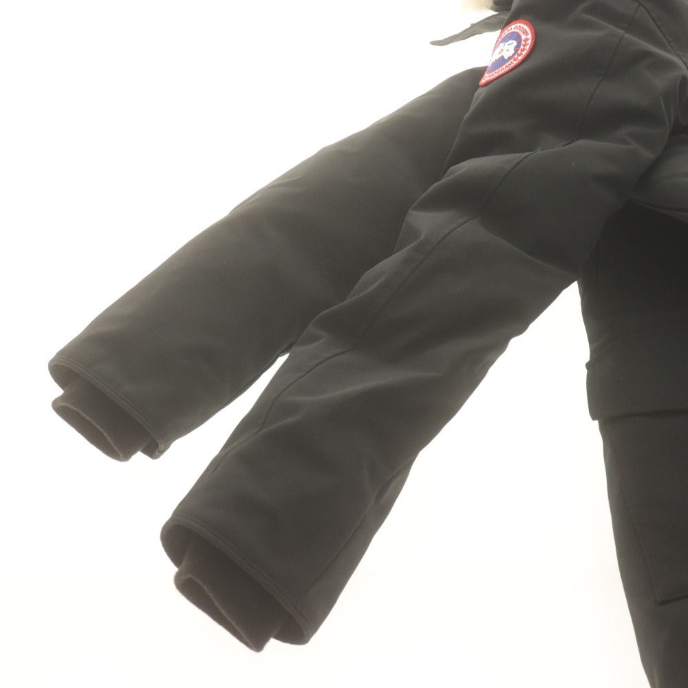 ■ CANADA GOOSE ダウンコート ジャケット長袖 アウター BRONTE PARKA 2603JL フード取外式 レディース S ブラック 黒 タグ付き 未使用