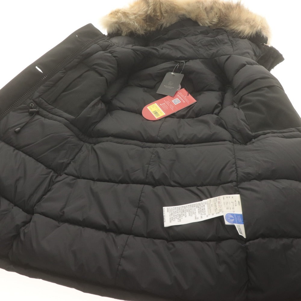 ■ CANADA GOOSE ダウンコート ジャケット長袖 アウター BRONTE PARKA 2603JL フード取外式 レディース S ブラック 黒 タグ付き 未使用