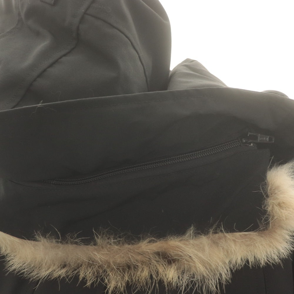 ■ CANADA GOOSE ダウンコート ジャケット長袖 アウター BRONTE PARKA 2603JL フード取外式 レディース S ブラック 黒 タグ付き 未使用