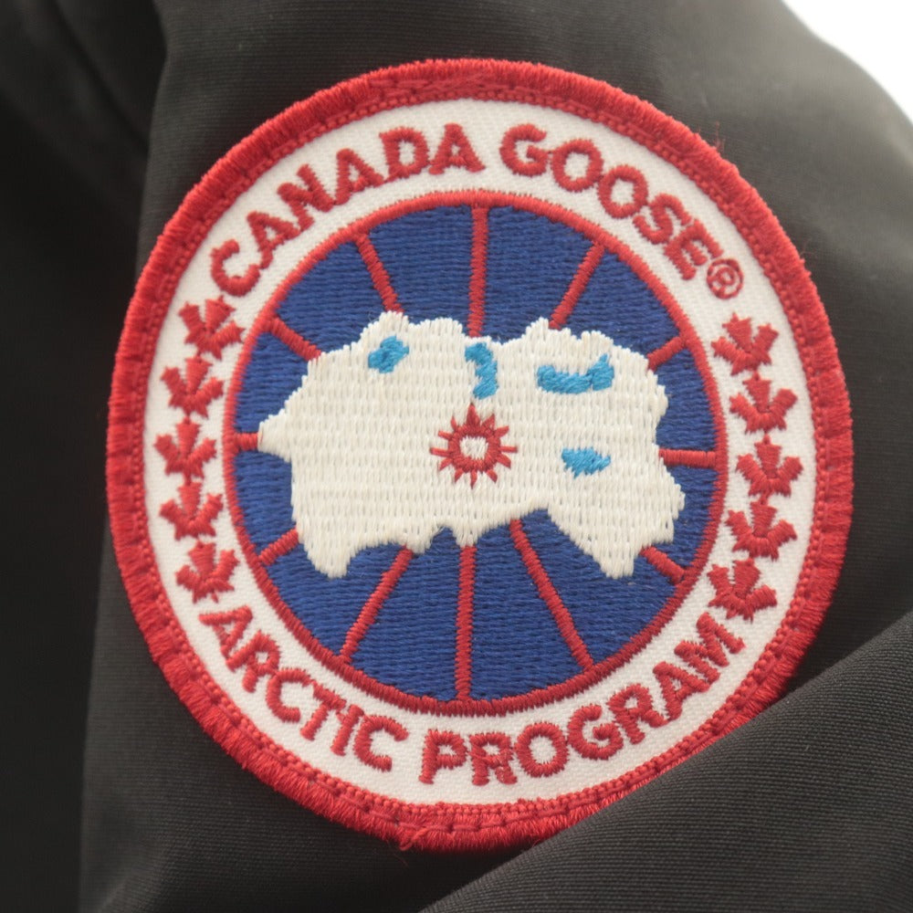 ■ CANADA GOOSE ダウンコート ジャケット長袖 アウター BRONTE PARKA 2603JL フード取外式 レディース S ブラック 黒 タグ付き 未使用