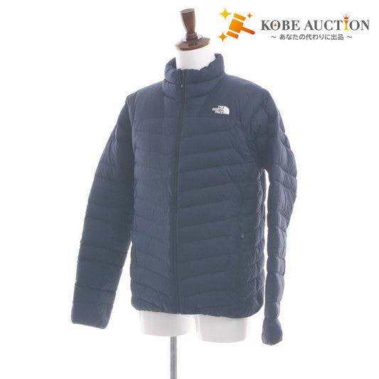 ■ THE NORTH FACE ザノースフェイス サンダージャケット 長袖 アウター インナーダウン NY32012 ロゴ メンズ XL ネイビー