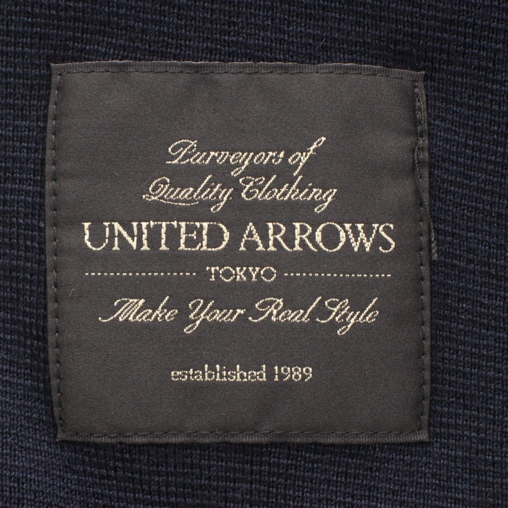 ■ UNITED ARROWS ユナイテッドアローズ テーラードジャケット 2Bブレザー 長袖 アウター メンズ XL ネイビー 付属品/タグ付き 未使用