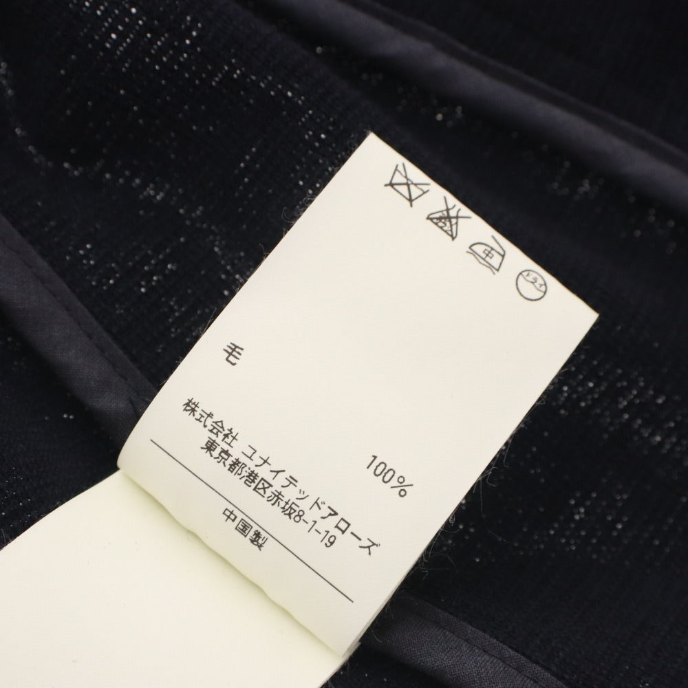 ■ UNITED ARROWS ユナイテッドアローズ テーラードジャケット 2Bブレザー 長袖 アウター メンズ XL ネイビー 付属品/タグ付き 未使用
