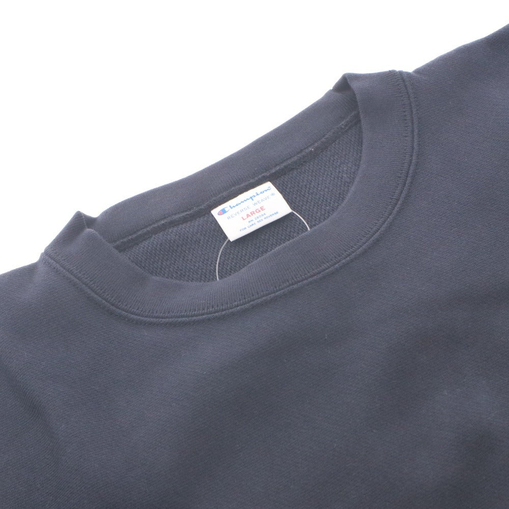 ■ Champion チャンピオン クルーネックスウェットシャツ 長袖 トップス C8-H002 トレーナー メンズ L ネイビー タグ付き 未使用