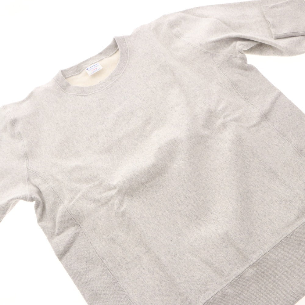 ■ Champion チャンピオン クルーネックスウェットシャツ 長袖 トップス C8-H001 トレーナー メンズ L ライトグレー タグ付き 未使用