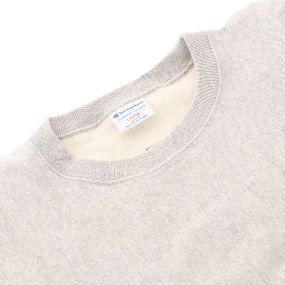 ■ Champion チャンピオン クルーネックスウェットシャツ 長袖 トップス C8-H001 トレーナー メンズ L ライトグレー タグ付き 未使用