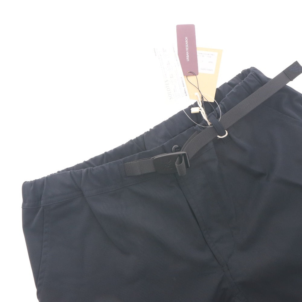 ■ GRAMICCI × URBAN RESEARCH コラボ パンツ ボトムス 『別注』SOLOTEX ツイル ストレッチパンツ メンズ L ネイビー タグ付き 未使用
