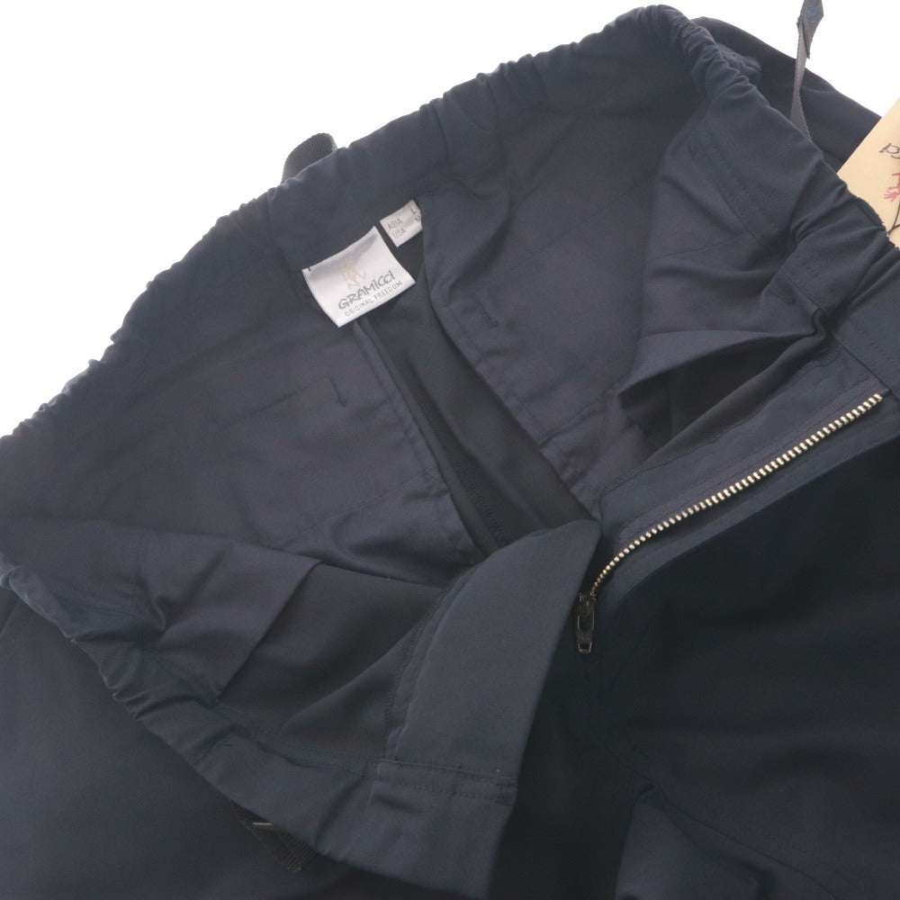 ■ GRAMICCI × URBAN RESEARCH コラボ パンツ ボトムス 『別注』SOLOTEX ツイル ストレッチパンツ メンズ L ネイビー タグ付き 未使用