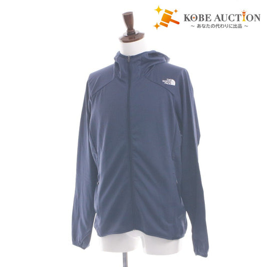 ■ THE NORTH FACE パーカー 長袖 アウター サーマルバーサグリッドフーディ 保温 中間着 メンズ XL コズミックブルー タグ付き 未使用