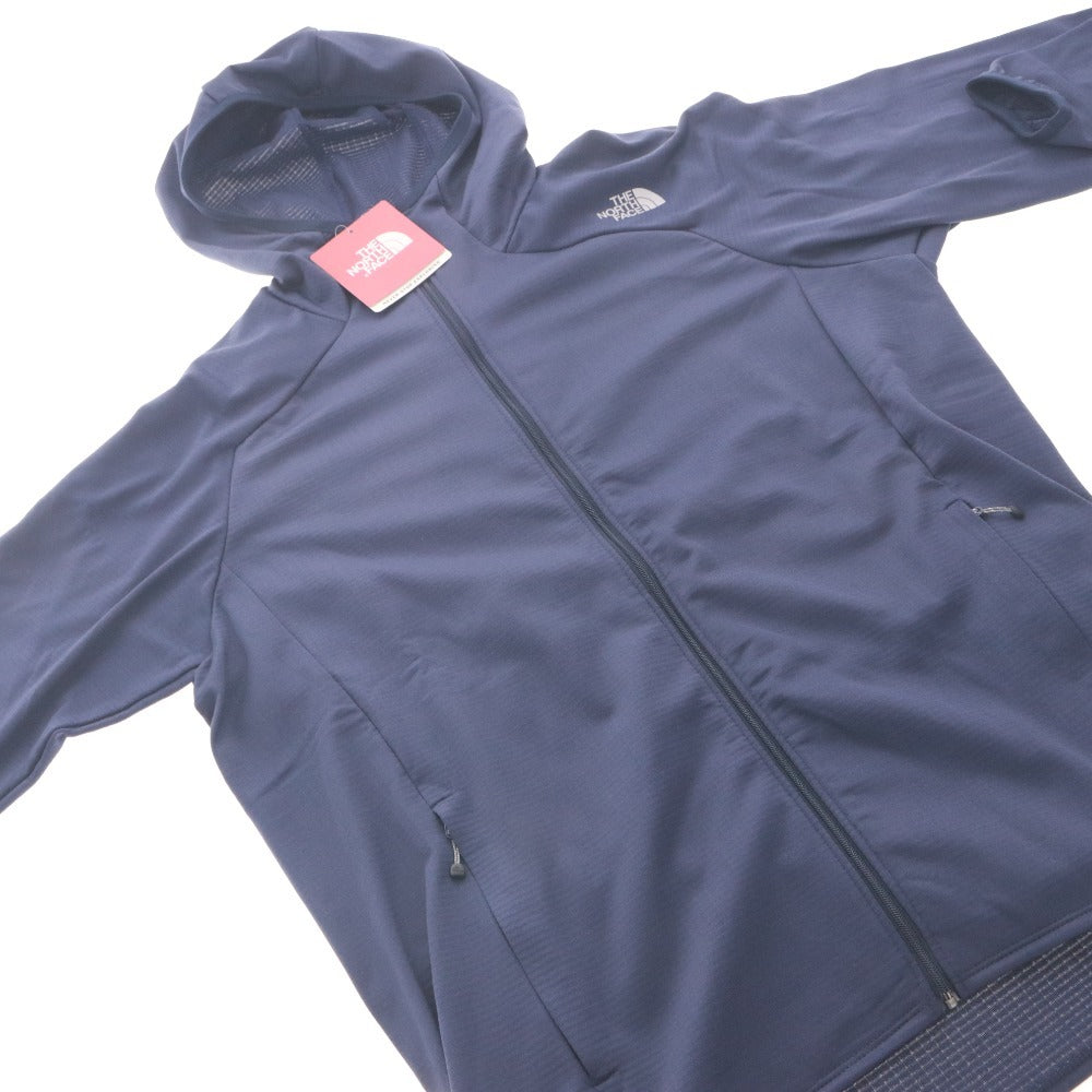 ■ THE NORTH FACE パーカー 長袖 アウター サーマルバーサグリッドフーディ 保温 中間着 メンズ XL コズミックブルー タグ付き 未使用