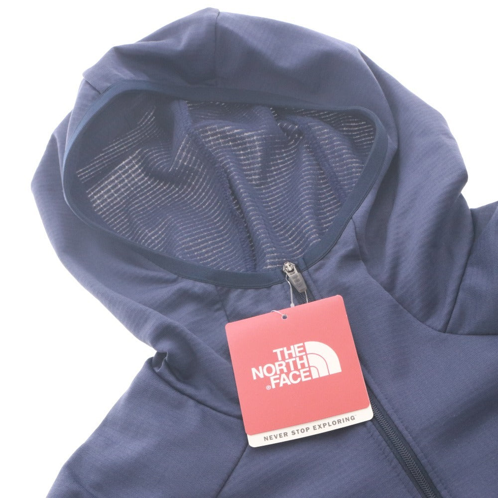 ■ THE NORTH FACE パーカー 長袖 アウター サーマルバーサグリッドフーディ 保温 中間着 メンズ XL コズミックブルー タグ付き 未使用