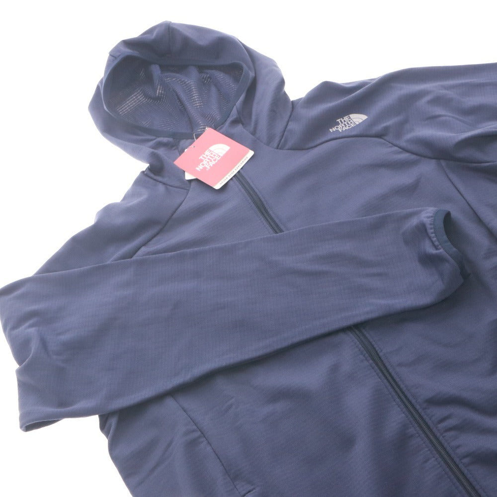 ■ THE NORTH FACE パーカー 長袖 アウター サーマルバーサグリッドフーディ 保温 中間着 メンズ XL コズミックブルー タグ付き 未使用