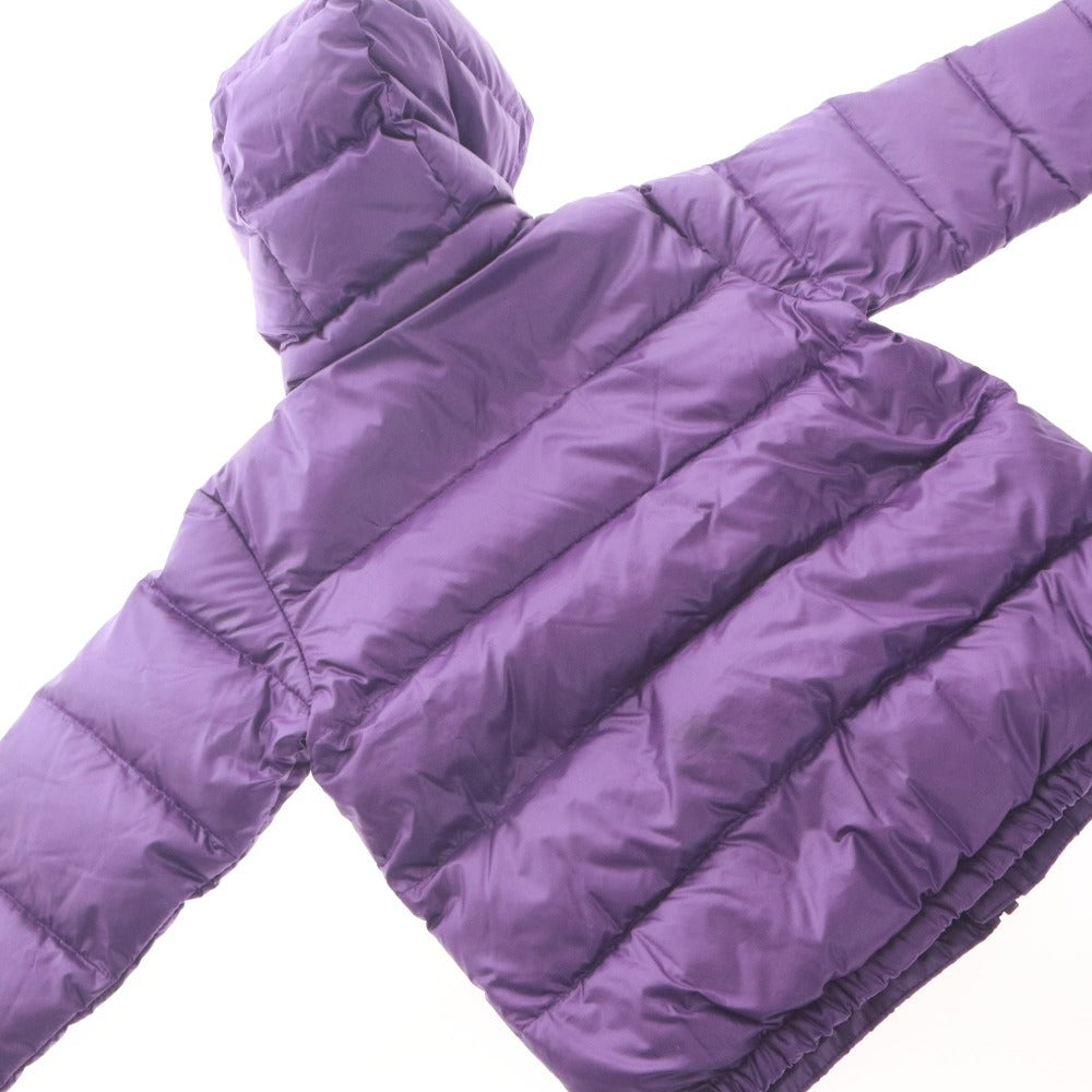 ■ Patagonia パタゴニア キッズ ダウンジャケット 長袖 アウター フード 子供服 メンズ レディース 4T(4歳向け) パープル 紫