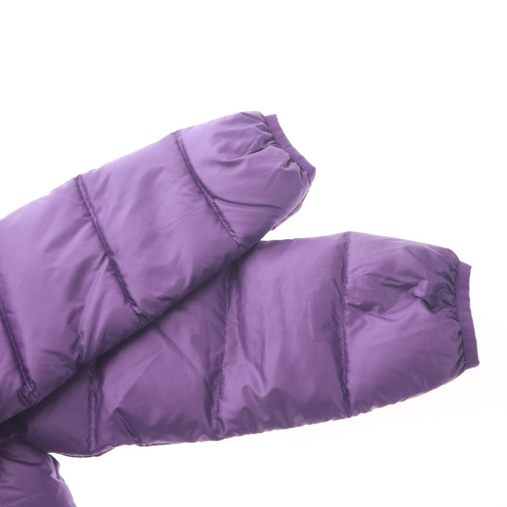 ■ Patagonia パタゴニア キッズ ダウンジャケット 長袖 アウター フード 子供服 メンズ レディース 4T(4歳向け) パープル 紫