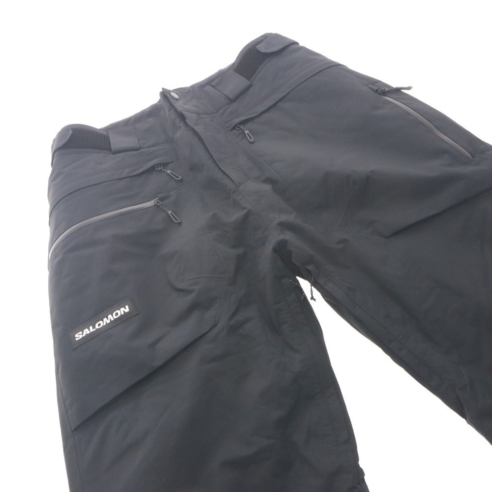 ■ SALOMON/サロモン パンツ ボトムス スキー スノーボード ウィンタースポーツウェア VENOM メンズ M 黒 ブラック 美品