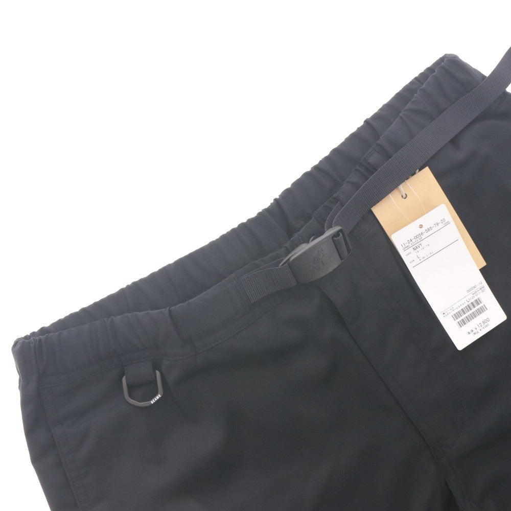 ■ GRAMICCI × BEAMS グラミチ ビームス コラボ パンツ ボトムス 別注 スラックス GMP2-F1006 メンズ L ネイビー タグ付き 未使用