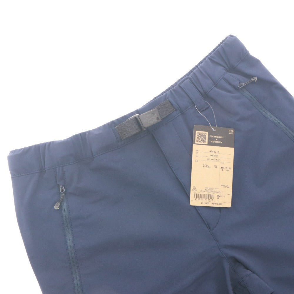 ■ THE NORTH FACE ショートパンツ ボトムス Verb Short NB42212 半ズボン 紐ベルト メンズ L アーバンネイビー タグ付き 未使用