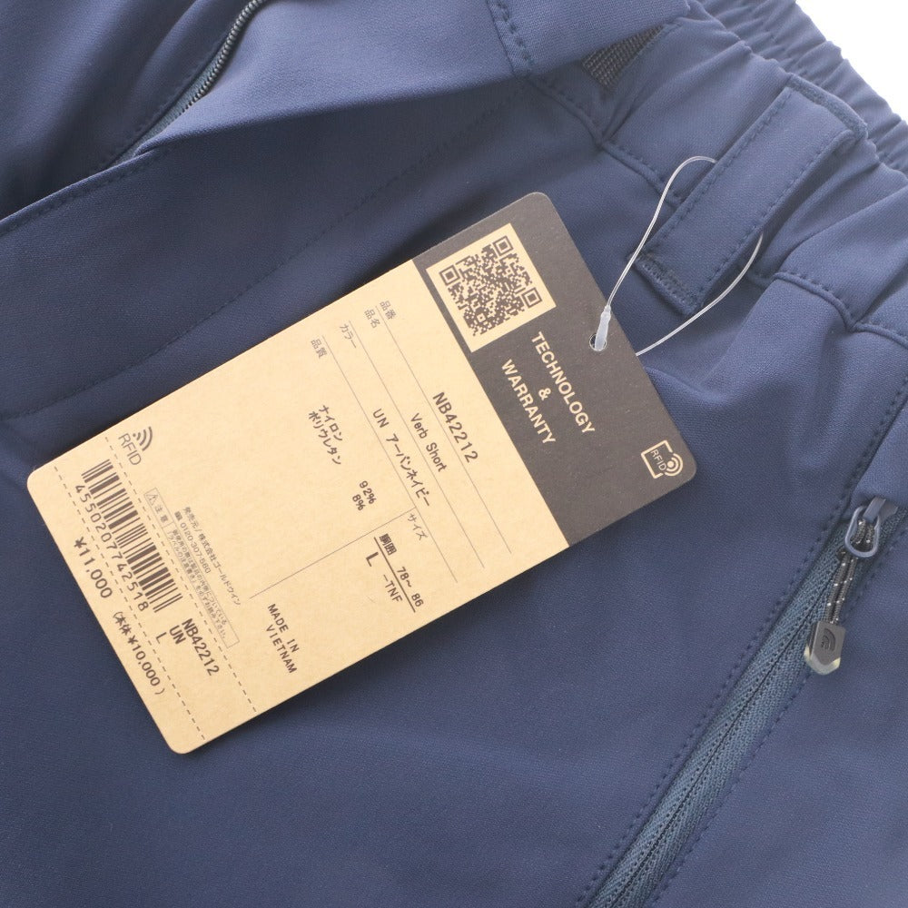 ■ THE NORTH FACE ショートパンツ ボトムス Verb Short NB42212 半ズボン 紐ベルト メンズ L アーバンネイビー タグ付き 未使用