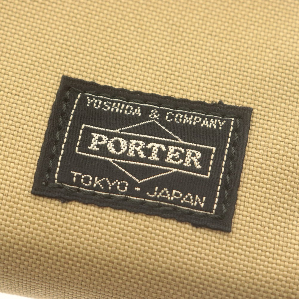 ■ PORTER ポーター 手帳カバー クリップ システム バインダー 6穴 吉田カバン ベージュ 未使用