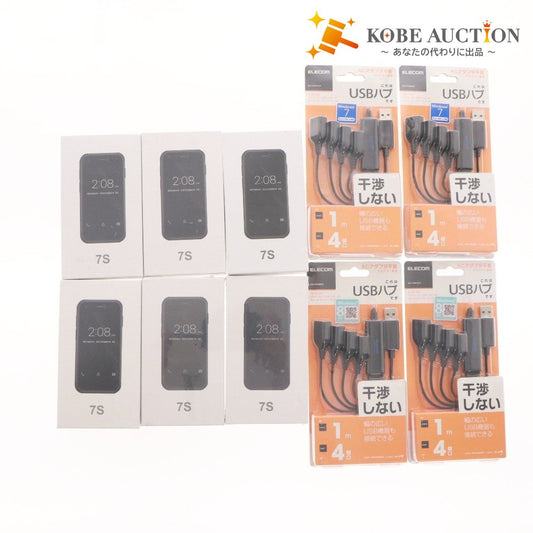 ■ SOYES ソイエス スマートフォン 7S 6台 エレコム USBハブ U2H-TM410BBK 4個 計10点セット まとめ売り 新品 未使用 付属品付き ジャンク