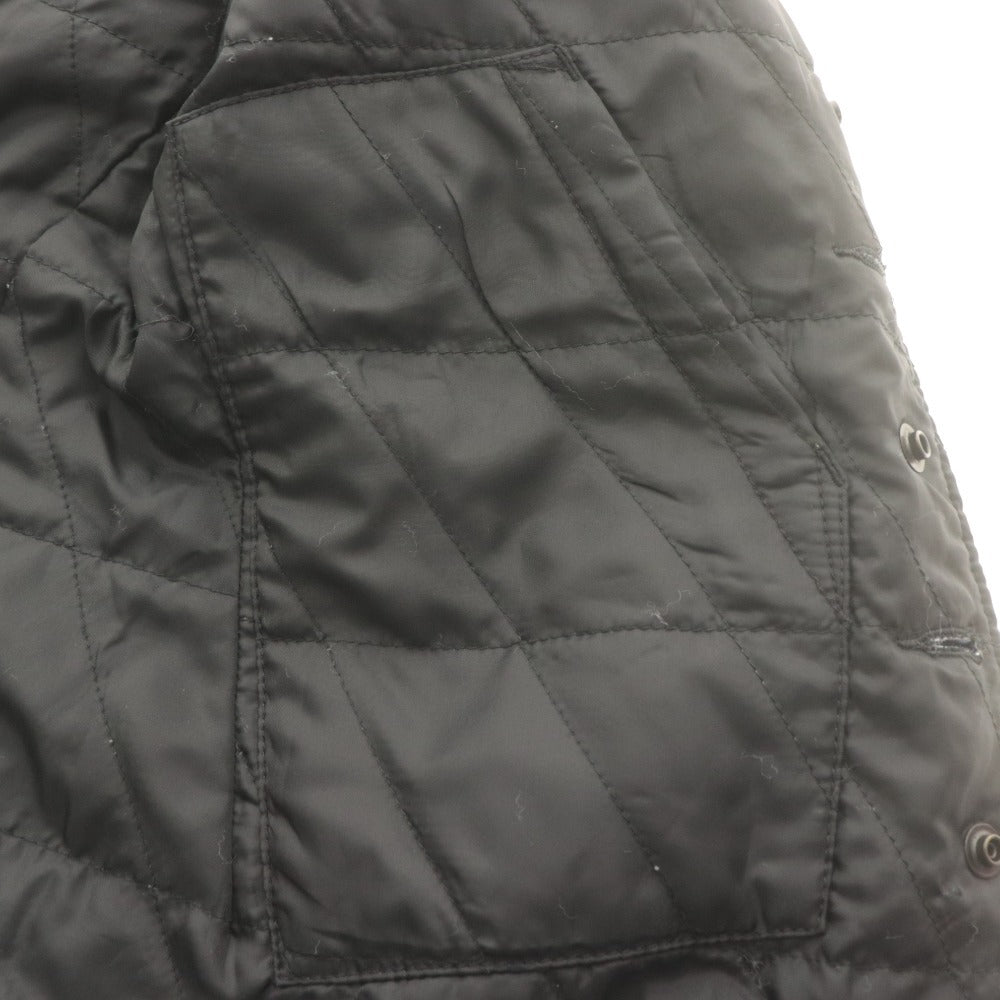 ■ FWK Engineered Garments ジャケット 長袖 アウター チェック柄 ボタン 襟 アメリカ製 メンズ 1 (S相当) 黒 ネイビー系 ダークグリーン