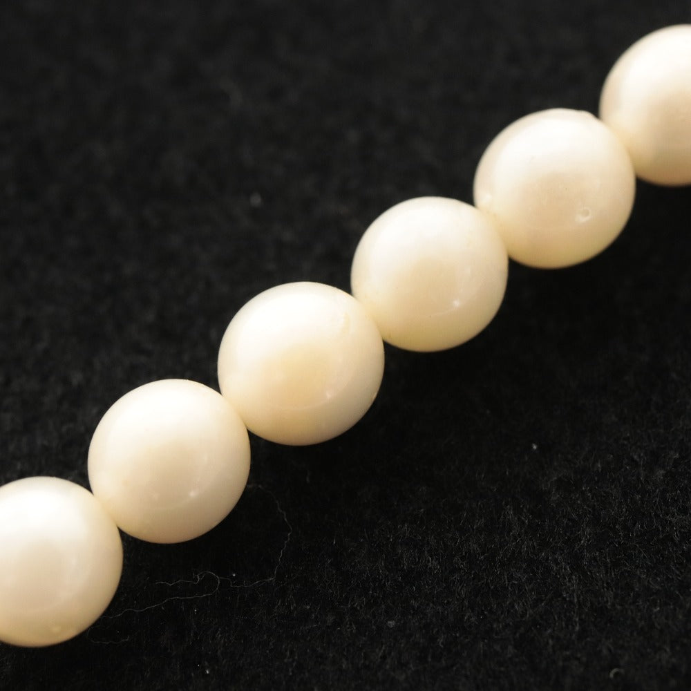■ 高島屋 真珠 ネックレス アクセサリー シルバー金具 84.6g 146cm レディース ホワイト 箱付き