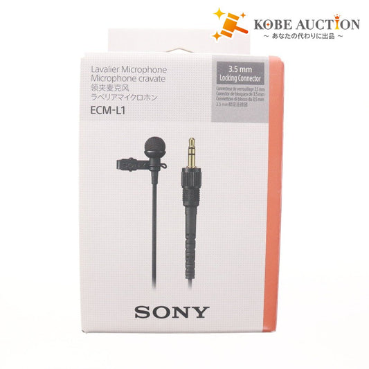 ■ SONY ソニー ラベリアマイクロホン ECM-L1 マイク エレクトレットコンデンサー型 20Hz～20000Hz 箱付き