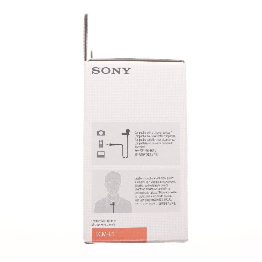 ■ SONY ソニー ラベリアマイクロホン ECM-L1 マイク エレクトレットコンデンサー型 20Hz～20000Hz 箱付き