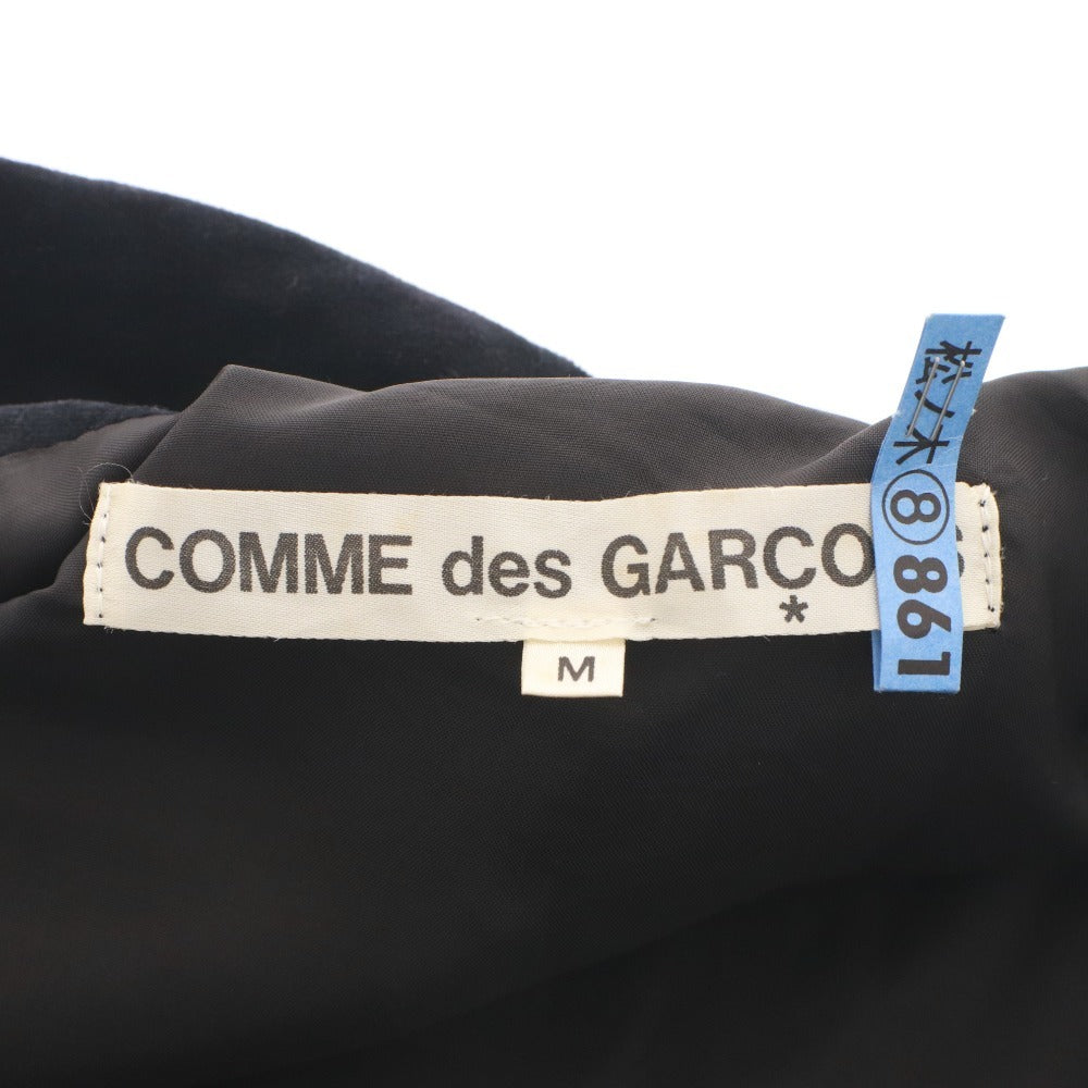 ■ COMME des GARCONS コムデギャルソン コート ジャケット アウター ノースリーブ 無地 レディース M ブラック