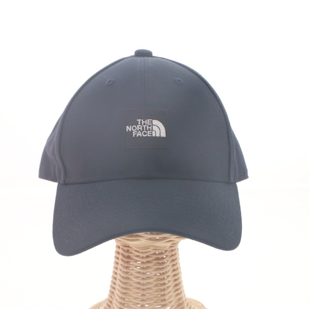 ■ THE NORTH FACE ノースフェイス キャップ 帽子 NN02334 ロゴ シンプル マジックテープ メンズ レディース FREE ネイビー系