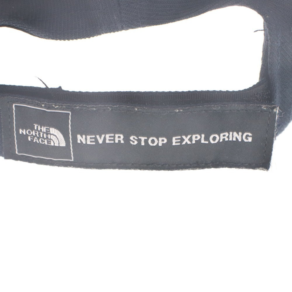 ■ THE NORTH FACE ノースフェイス キャップ 帽子 NN02334 ロゴ シンプル マジックテープ メンズ レディース FREE ネイビー系