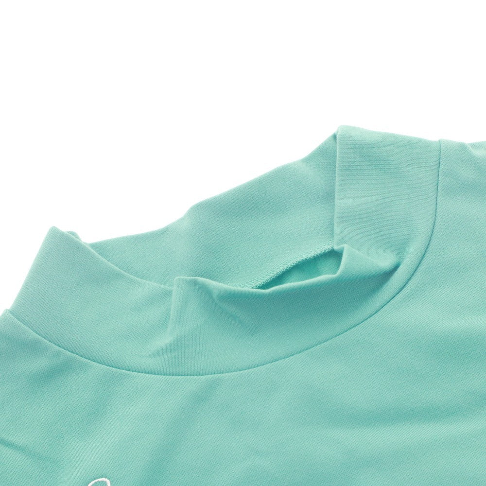 ■ 23区GOLF 23Fondation Tシャツ ウェア トップス 半袖 丸首 ゴルフウェア レディース 158~166 ブルーグリーン タグ付き 未使用