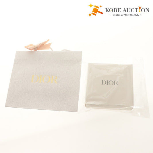 ■ DIOR ディオール ポーチ マザーズデイ オリジナル ラウンド 蝶 刺繍 ノベルティ 非売品 付属品付き 未使用