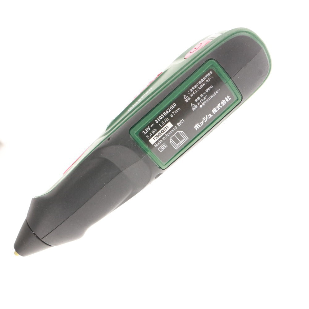 ■ BOSCH ボッシュ GluePen グルーガン 3.6V コードレス 電動工具 DIY用品 通電確認済み 箱 付属品 純正グルースティック付き