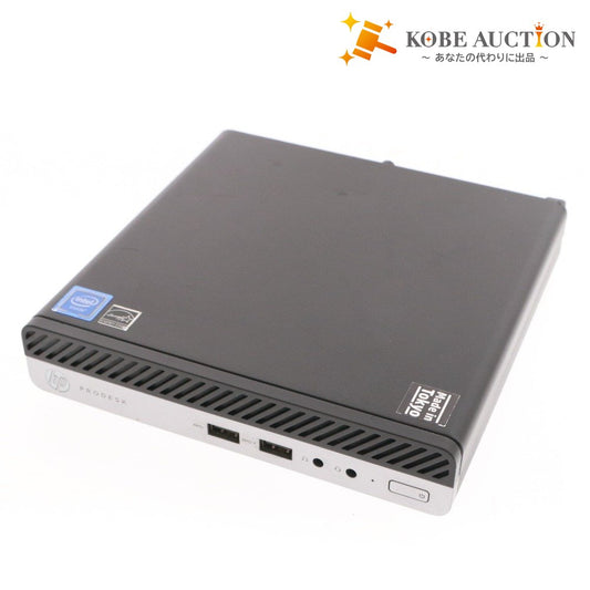 ■ HP 小型 パソコン HP ProDesk 400 G3 Mini Intel(R) Celeron(R)CPU G3900T@2.60Hz 8GB 通電確認済み 付属品付き