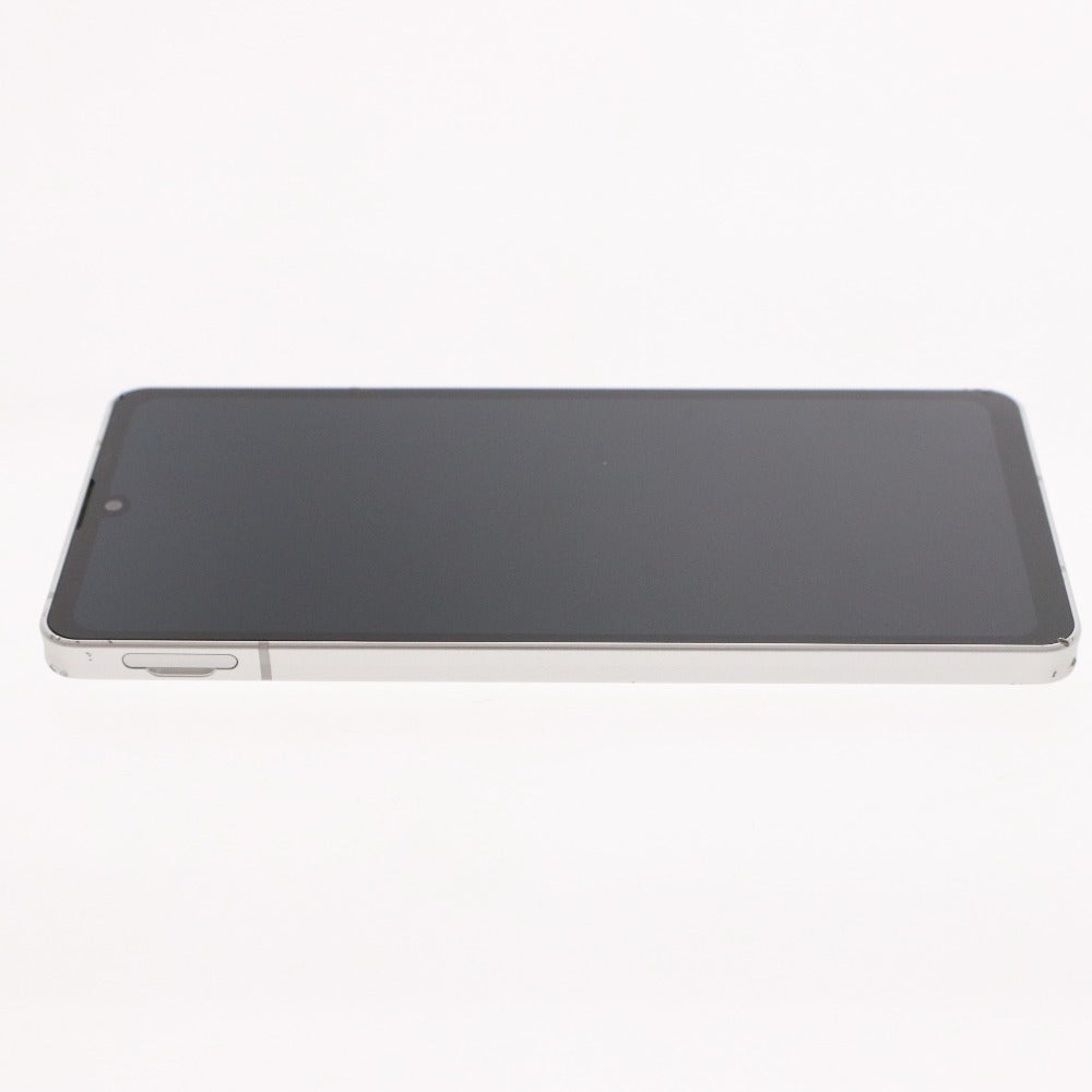 ■ SHARP シャープ スマートフォン AQUOS sense 6 6GB/128GB シルバー 初期化 通電確認済み 箱 付属品付き