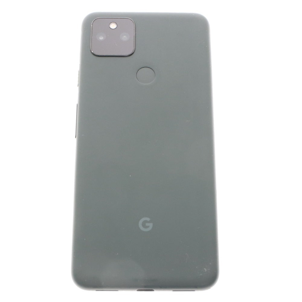 ■ Google グーグル スマートフォン Pixel 5a 5G 128GB カーキ系 初期化 通電確認済み 箱 付属品付き