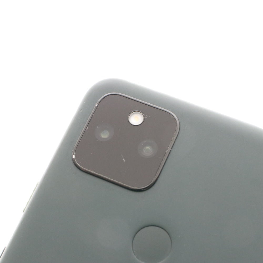 ■ Google グーグル スマートフォン Pixel 5a 5G 128GB カーキ系 初期化 通電確認済み 箱 付属品付き