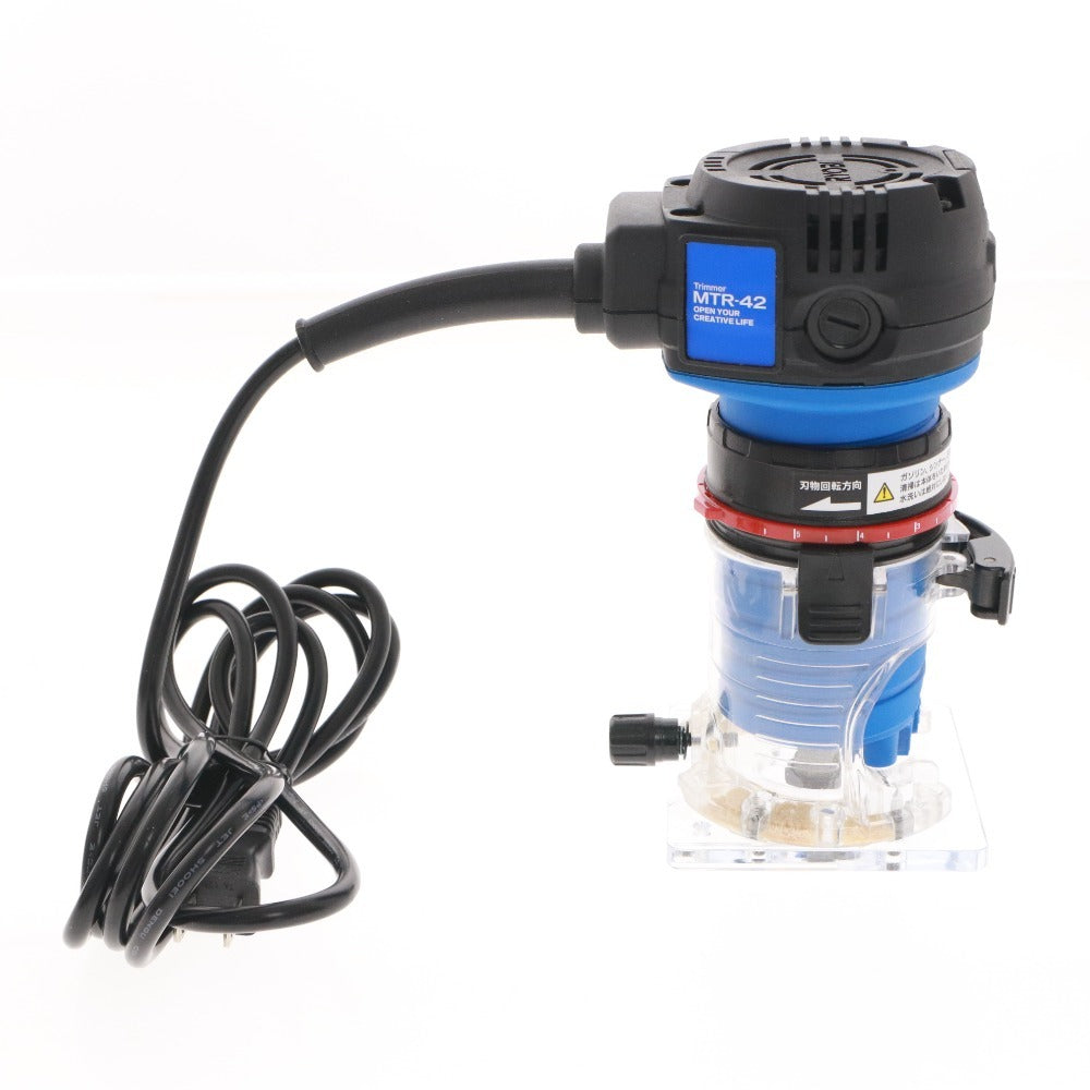 ■ KYOCERA 京セラ RYOBI リョービ トリマ MTR-42 超硬トリマビットセット 2点セット 電動工具 箱 付属品 おまけ付き