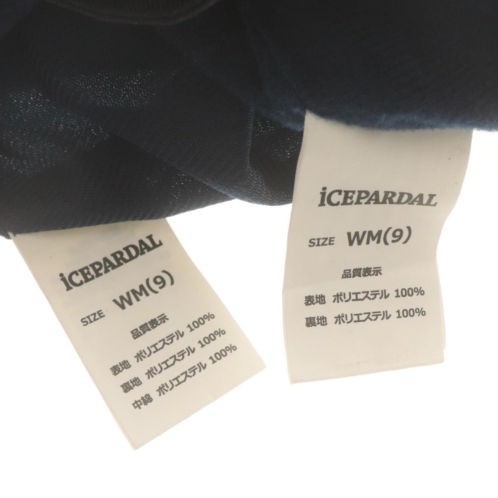 ■ iCEPARDAL アイスパーダル ジャケット パンツ セットアップ スキー スノーボード ウェア 中綿 レディース 9 ホワイト ブラック