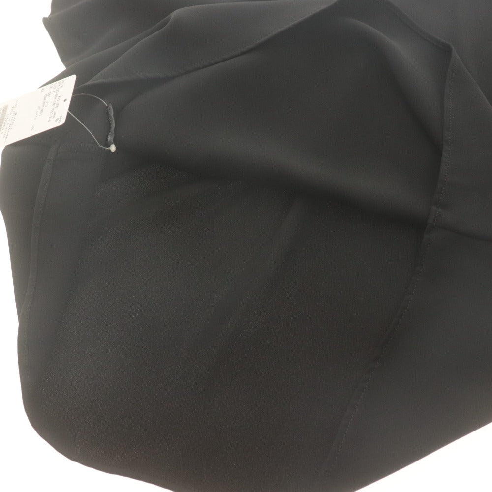 ■ NOBLE Blouse Short Sleeve Top Cape Simple Ladies F Black With Tags Unused